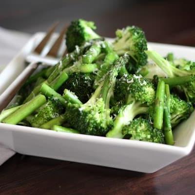 Broccoli asparagus saute 4