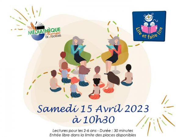 Flyer vignette lire et faire lire 20230415